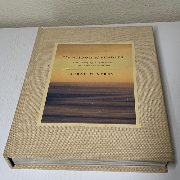 The Wisdom of Sundays by Oprah Winfrey hardcover - Picture 1 of 4
